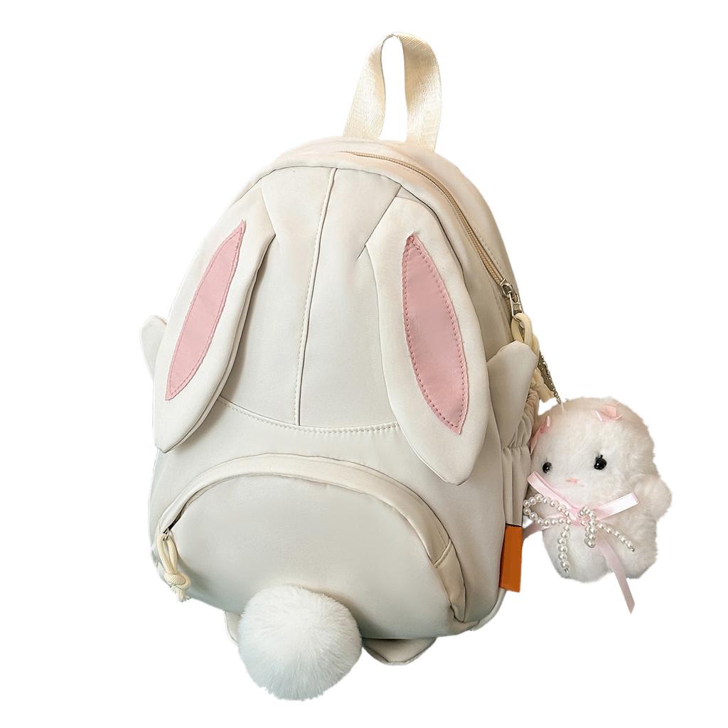 Zaino Carino con Orecchie da Coniglio per Ragazze - Zaino Daypack di Media Taglia per Scuola Viaggio