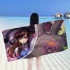 Pop O-OverwatchS Game Microfiber Beach Towel Absorbent Quick Dry Soft Yoga Swimming Resort Mountain Climbing Towel