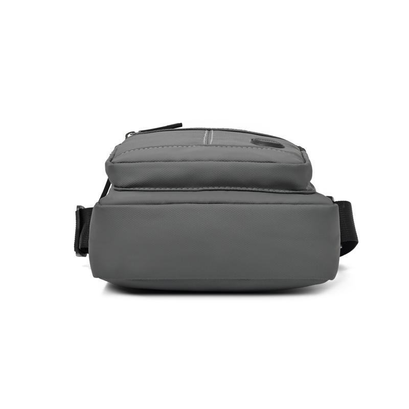 Męska Torba na Ramię Oxford Lekka Jednolity Kolor Dojazdowa Torba na Ramię Podróż Służbowa Wielowarstwowa Torba Crossbody