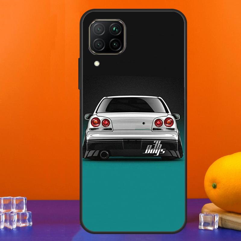 JDM COOL Car Cartoon For Huawei Nova 9 10 SE 5T 12i 12s 11i Y91 Y90 Y60 Y70 Y72 Y61 P60 Pro P20 P40 P30 Lite Case