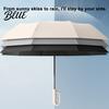 Automatic Open Close Compact Umbrella Creative Ring Buckle Windproof 10-Rib Umbrella UV Protection Sun for Summer Folding UPF 50+ Reinforced