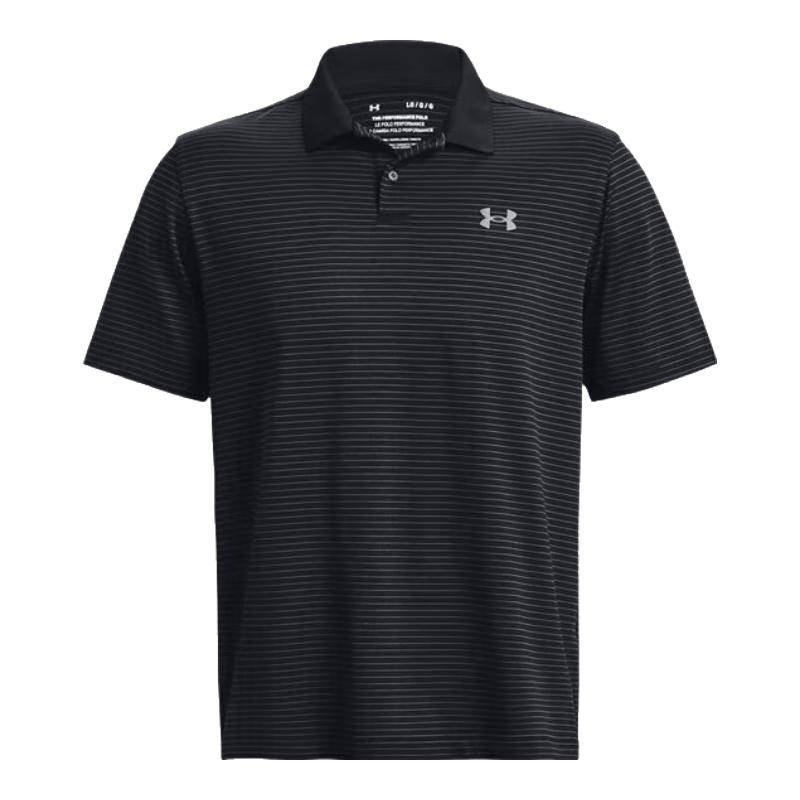 

Under Armour Men s Performance 3.0 Striped Golf Polo Shirt XXL