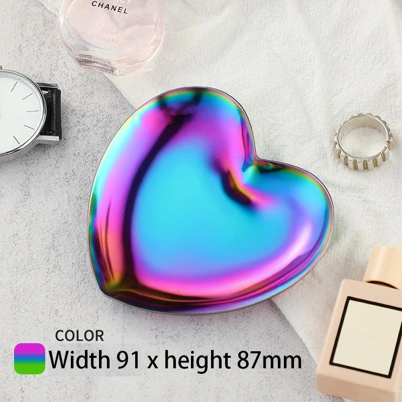 Modern Simple Stainless Steel Metal Water Drop Multi-shape Snack Tray Storage Jewelry Storage Metal Decoration Storage Organizer