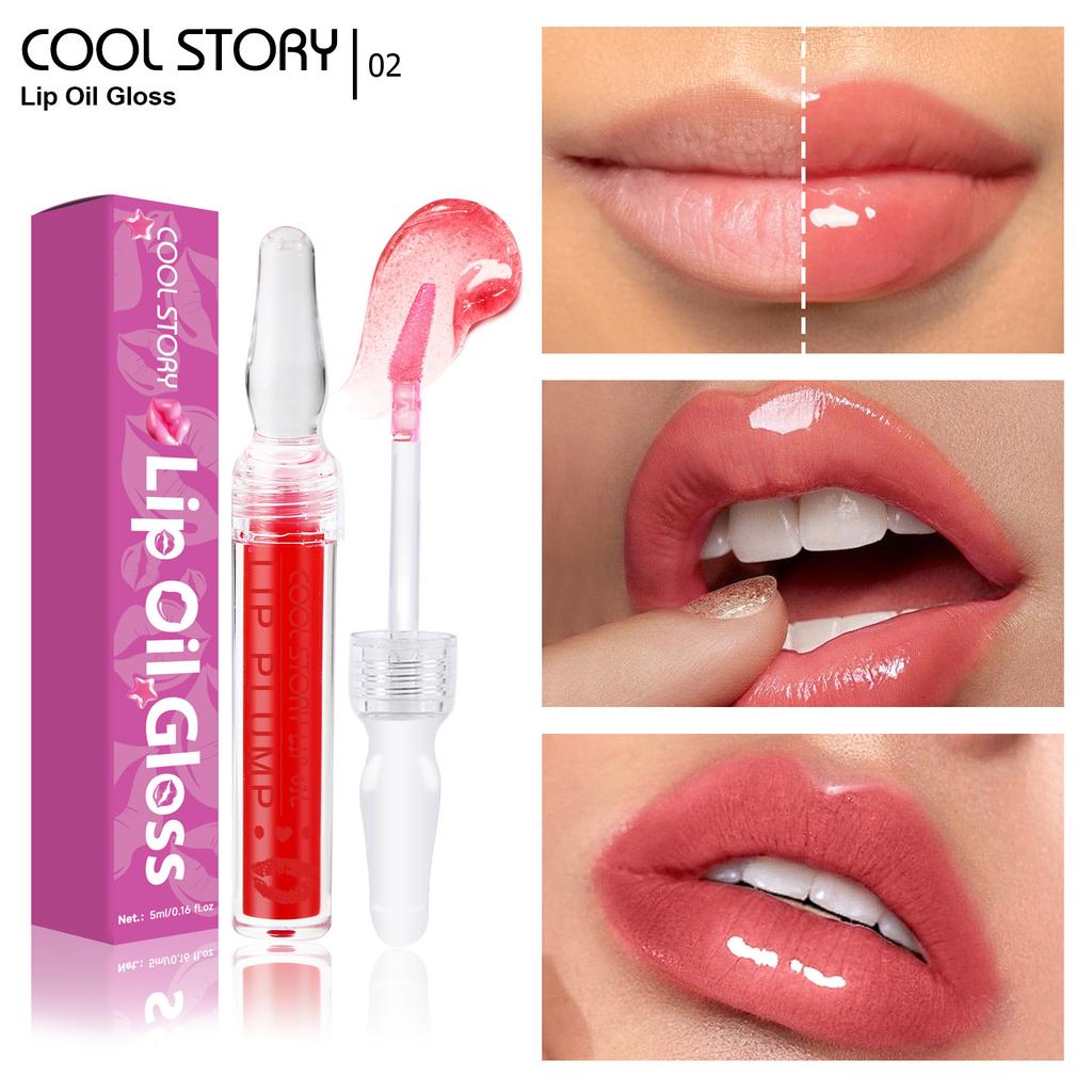 4 Colors Lip Plump Serum Increase Lip Elasticity Reduce Lip Mask Fine Lines Instant Volumising Increase Moisturizing Lip Essence Oil