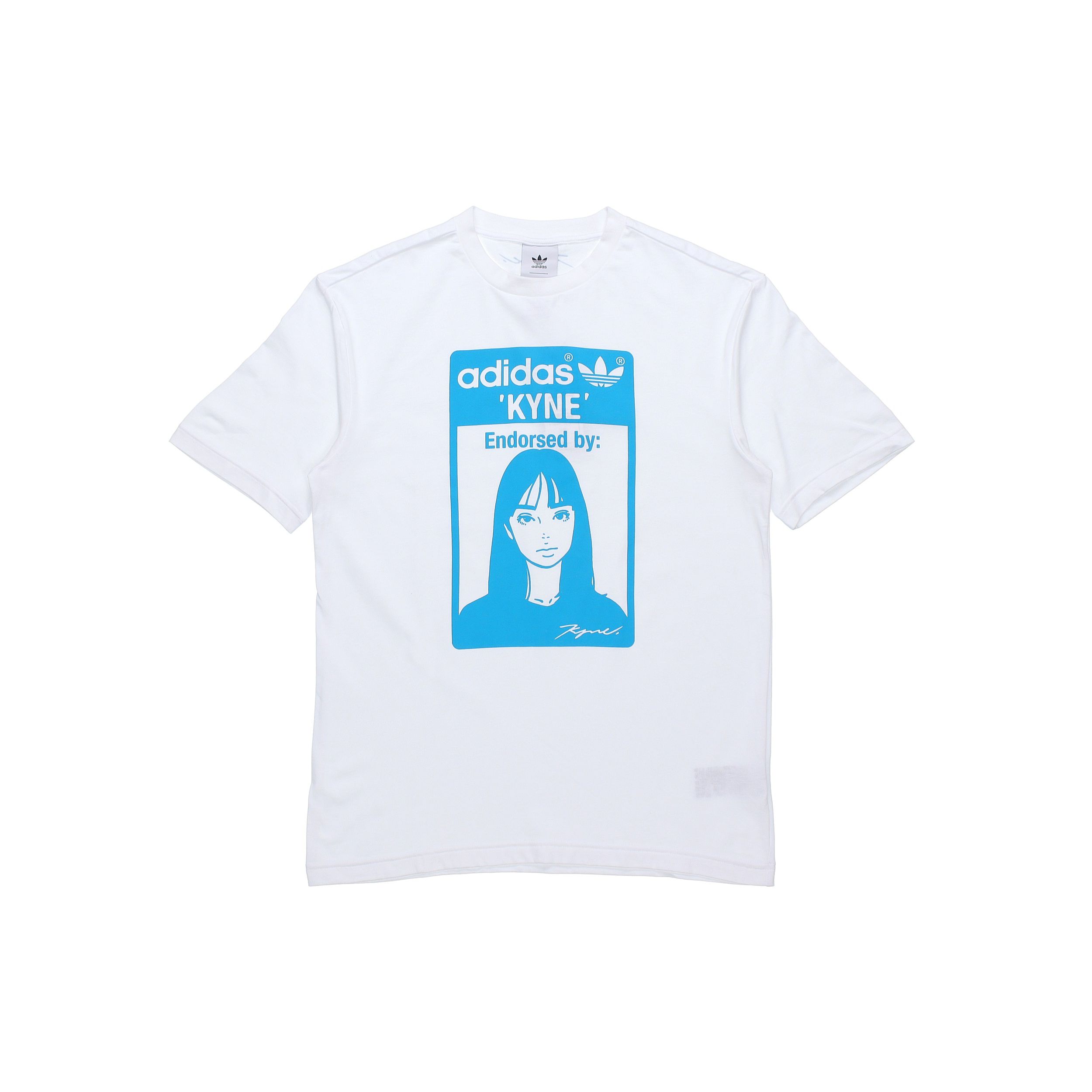 

Adidas Stan Smith Kyne Graphic Tee White/Blue Мужская уличная одежда HA9996 S