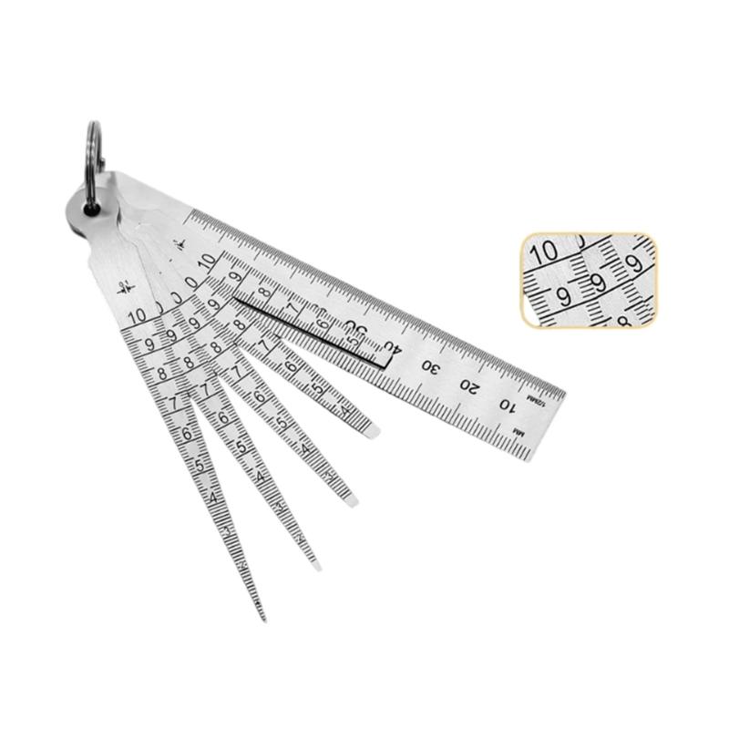 Small Taper Feeler Gauge Set Engineer Grade Taper Measuring Tool Automotive Repair Gaps Gauges Upgrades For Engineers