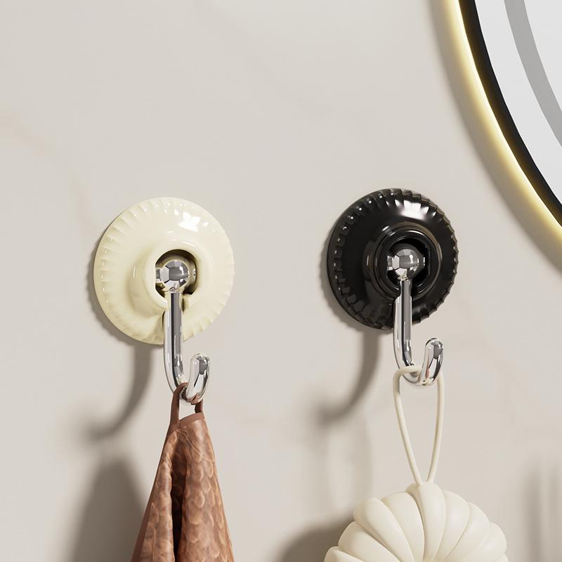 Minimalist Adhesive Wall Hook - Strong, Traceless, and Punch-Free for Bathroom, Kitchen, and Doors