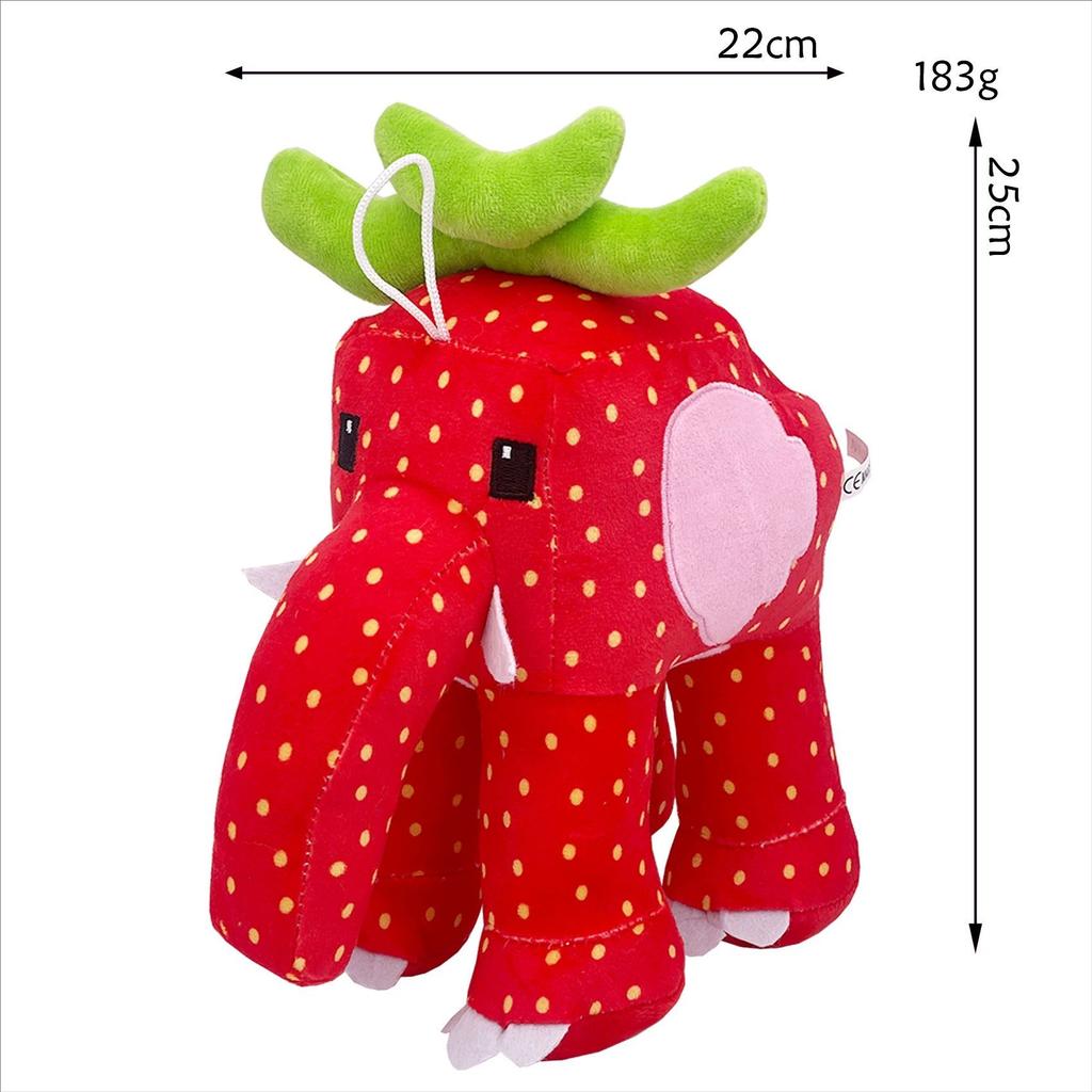 Steal A Brainrot Plush Toys Number 67 Strawberry Elephant Monkey Game Plush Doll Soft Stuffed Pillow Christmas Gifts