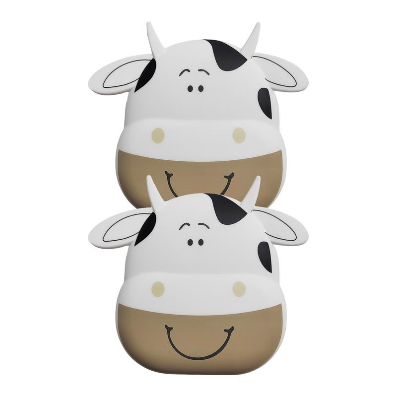 

2 шт. Милі прихватки для духовки у вигляді молочної корови, зручні, протиопікові, для випічки, кухонні рукавиці для духовки, мікрохвильової печі, термостійкі, ізоляційні, нековзні рукавиці China Mainland