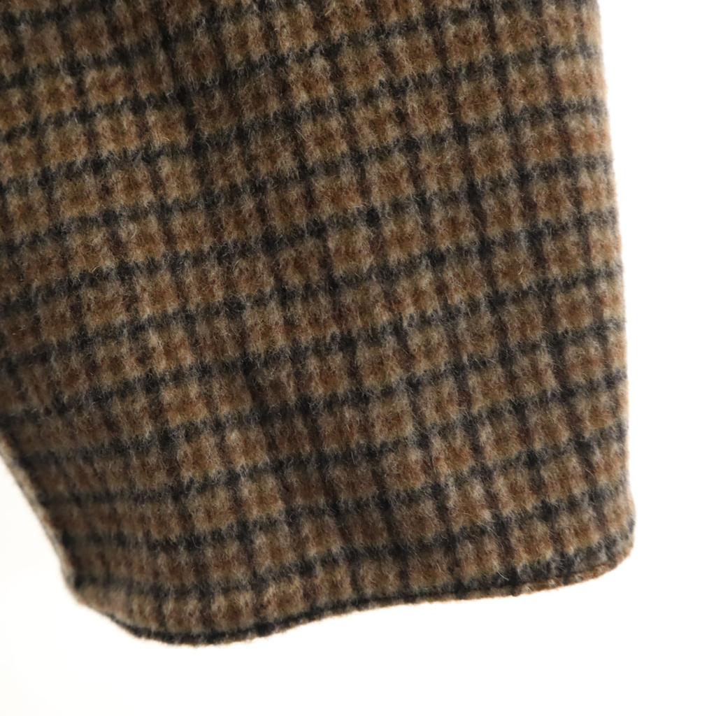 Oanvänd PLST Rutig flodrock M Brun Dam Begagnad