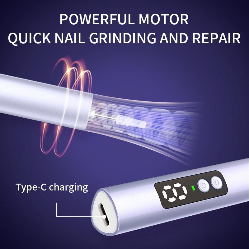 Mașină de Unghii Instrument de Unghii de Uz Casnic Demachiant de Unghii Lustruire pentru Îndepărtarea Pielii Moarte Pilă de Unghii Silențioasă Electrică