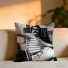 Giorgio Moroder Cushion Cover Cozy Velvet Throw PillowSoft Warm Cushion For Sofa  Bed