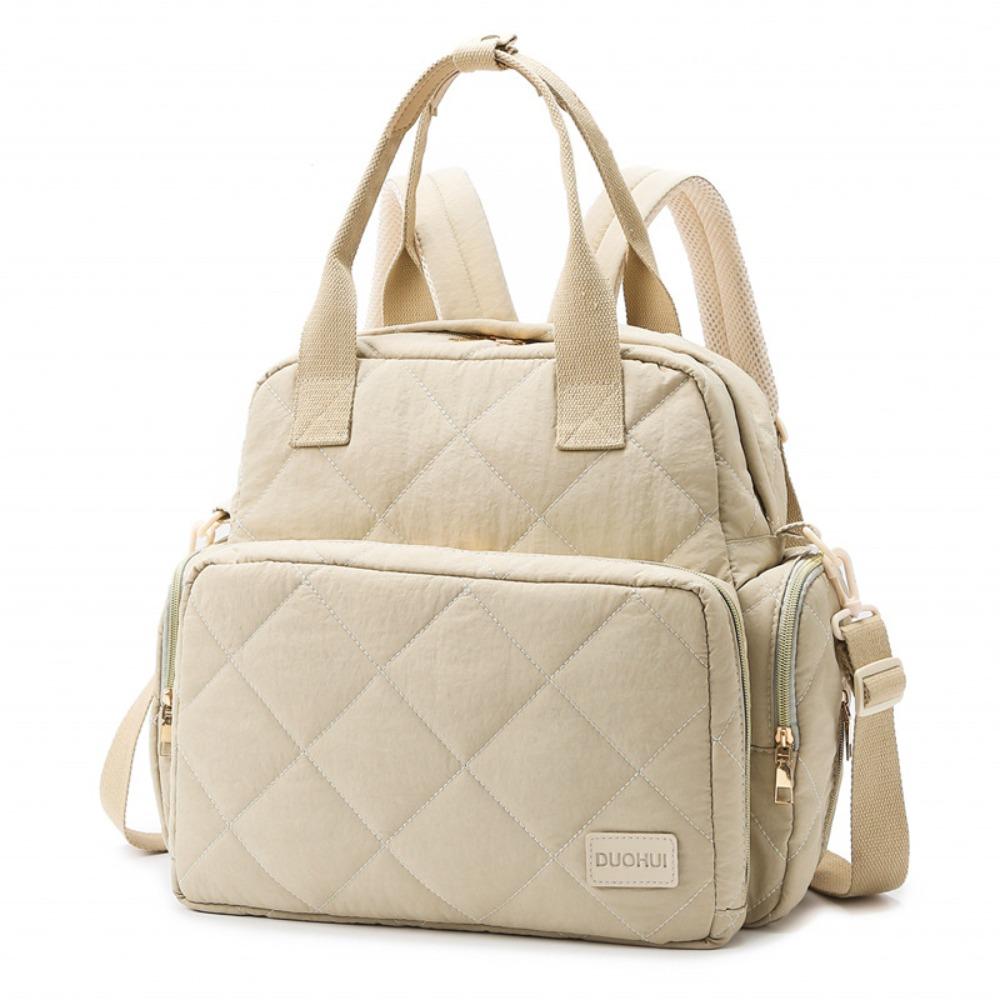 Spritzwassergeschützte Wickeltasche Mehrfache Fächer Reise Rucksack Neue Mama Tasche Damen