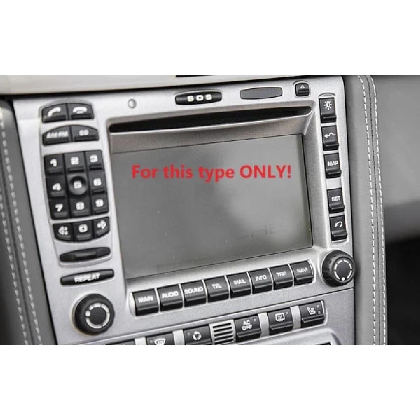 PCM Radio Ersättningsrattar Set För Porsche 911 997 / Cayman Boxster 987 Artikelnummer 99764220100A05 9976420A05