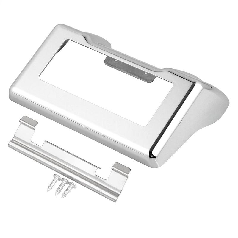 SXR-1 PCS Chrome Oil Cooler Cover Replacement Accessories For Touring Road King Glide 2011-2016 Ultra Limited