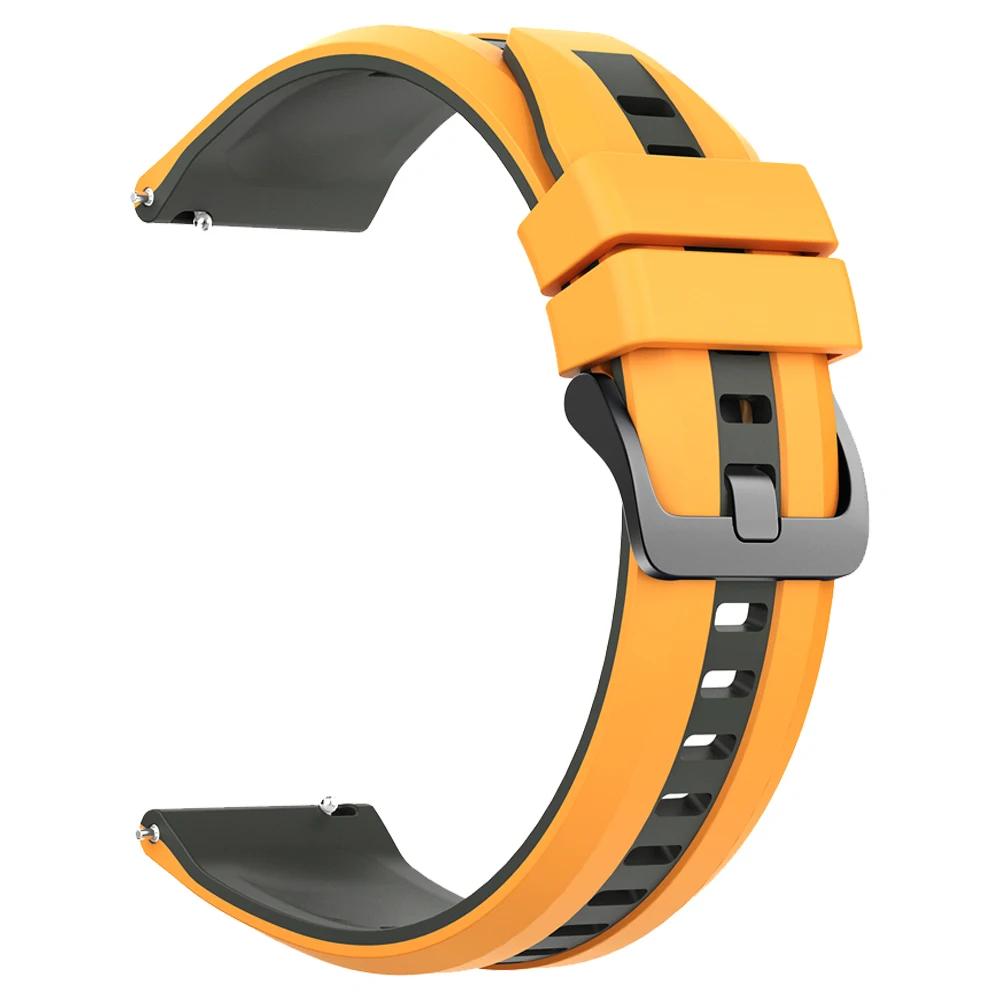 22mm Sports Silicone Strap For REDMI Watch 5 Active/Lite Replace Wrist Bracelet For Huami AMAZFIT BALANCE 2 Soft Belt Watchbands