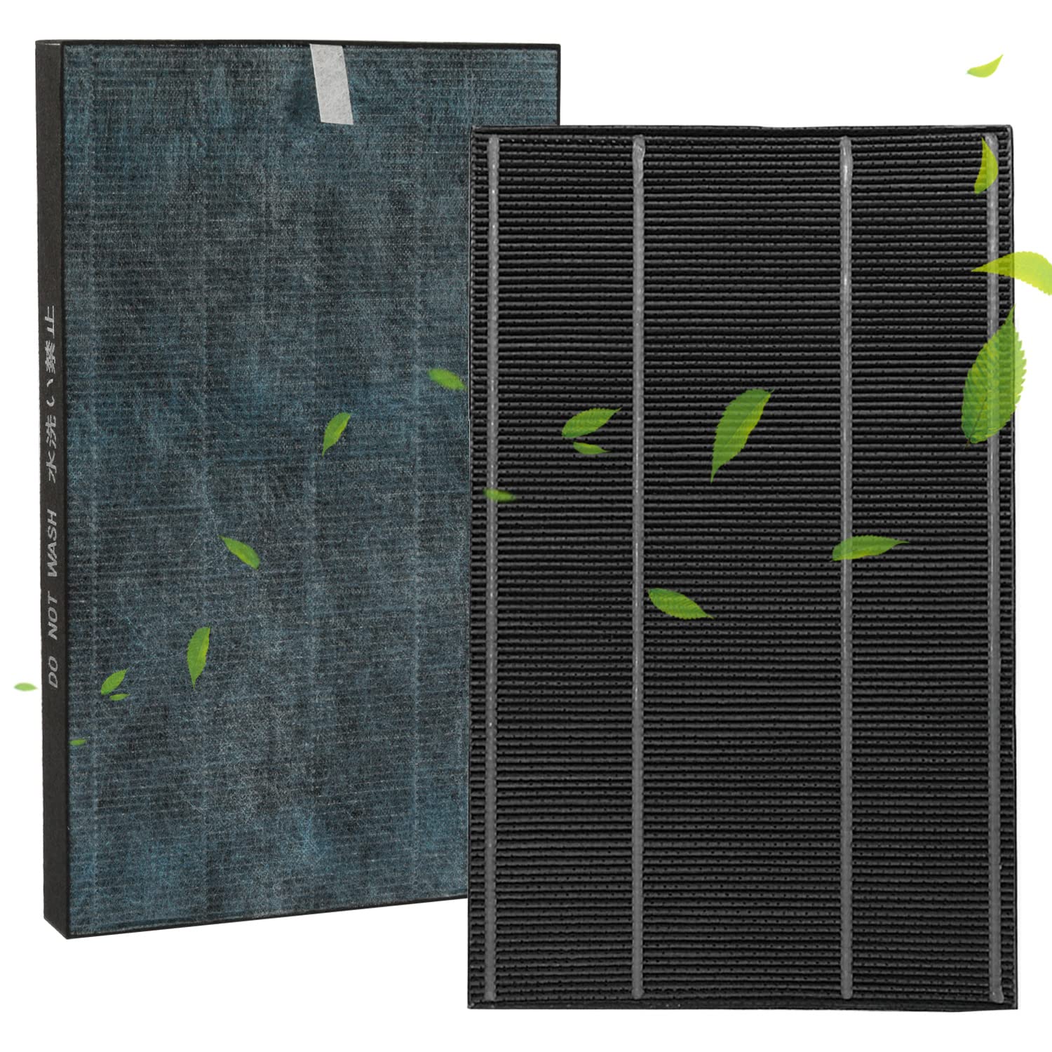 

WINYES Dust Collection Filter Air Purifier HEPA Filter and 280 337 0168 Washable Deodorizing Filter Compatible Product 1 Set FZ-W45HF KC-W45 KC-450Y