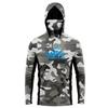 Mens Quick-Dry Hooded Sun Protection Fishing Cycling Jersey Breathable Long Sleeve Outdoor Sportswear