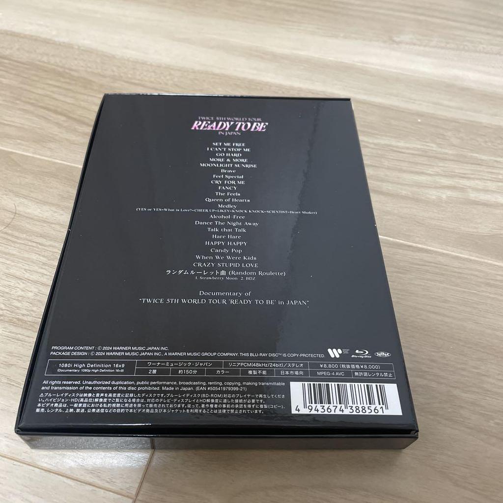 [USED] TWICE/5TH WORLD TOUR'READY TO BE'in JAP…