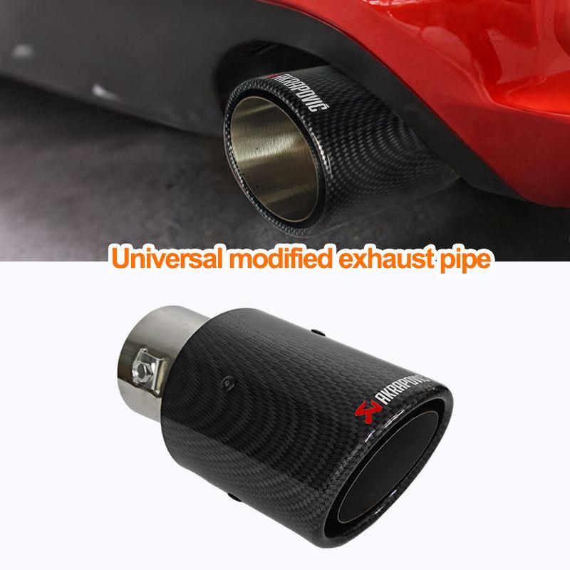 AK Scorpion Logo Exhaust Pipe for 5.2-5.8CM Tailpipes, Water Transfer Printed for Car Modification