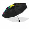 1pc Colorful Circles Open/Close Folding Umbrella, All- Portable Umbrella for & Men, Stylish Accessory (Holiday Gift) 8-Rib yy251213155