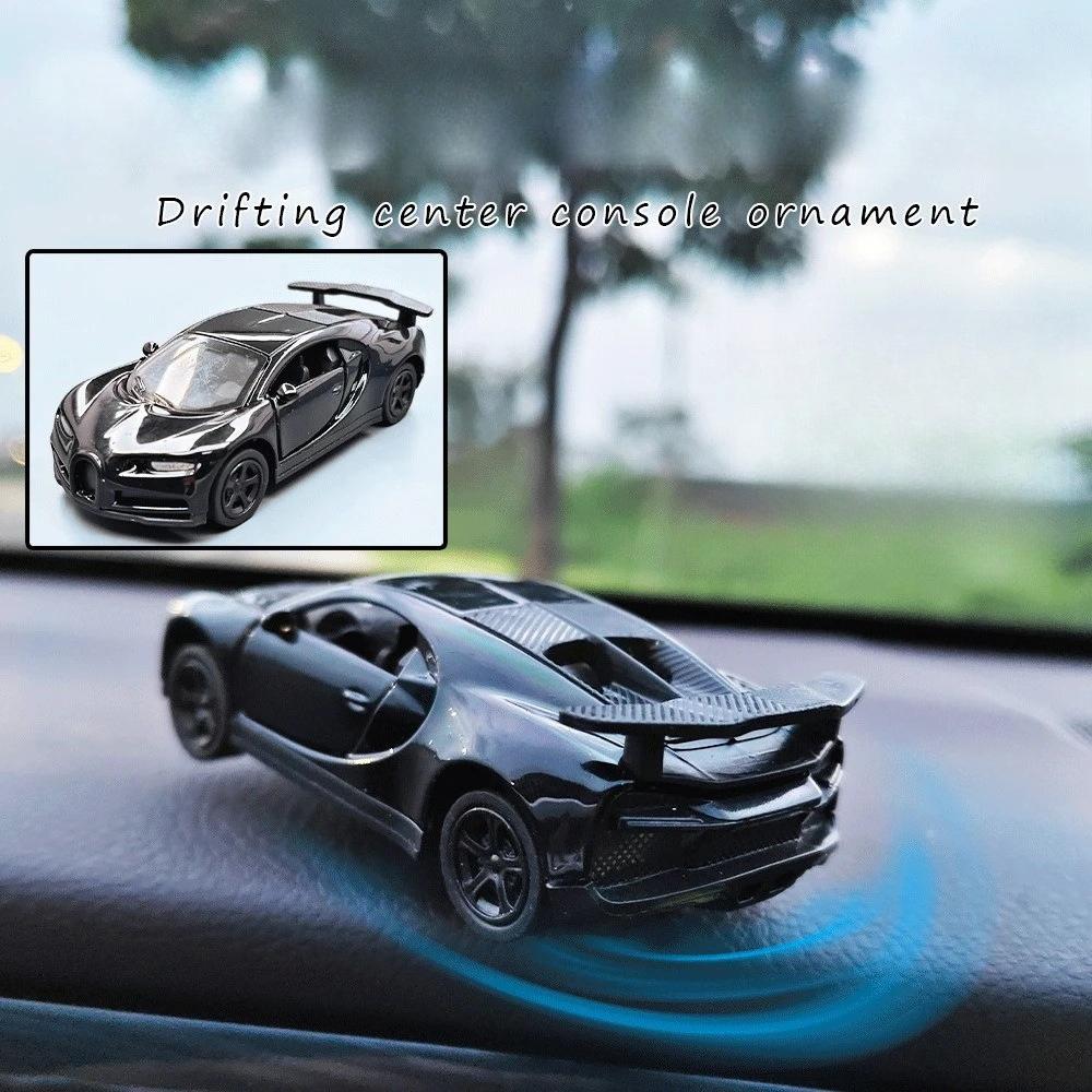 Auto Individualität Mittelkonsole Ornamente Sportwagen Drift Drehendes Auto Dekor Auto Armaturenbrett Drehendes Rennmodell Dekoration