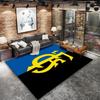 Fc Saarbrcken Carpet Rug for Living Room Bedroom Home Sofa Decoration,Kids play Nonslip Floor Mat