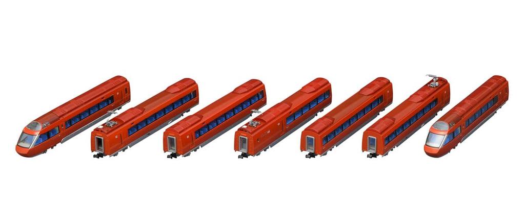 TOMYTEC TOMIX N Gauge Odakyu Romance Car 70000 Type GSE 2nd Formation Set 98744 Railway Model Train