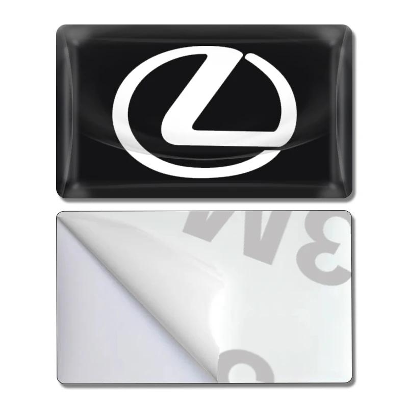 2026 Hot Interior Stickers 10Pcs Car Steering Wheel Sticker Badge Interior Decoration For Lexus CT200H ES350 GX460 470 IS250 LS4