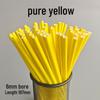 Individually Wrapped Biodegradable Striped Paper Straws