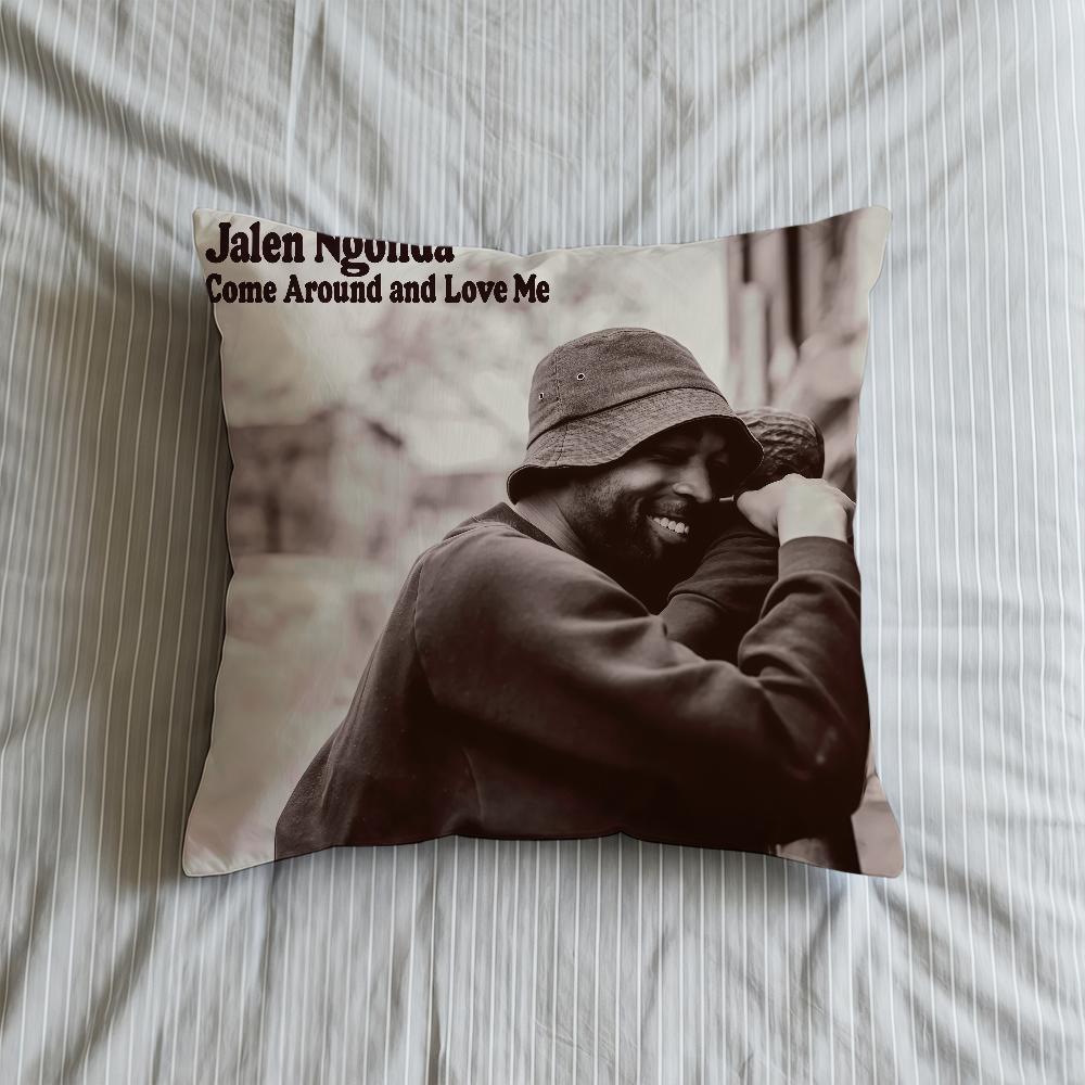 Jalen Ngonda Doctrine Of Love Cushion Cover Square Decorative Throw Pillow Case Sofa Bed Living Room Anniversary Gifts