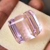 138 Ct Big Cube Shape CERTIFIED Natural Pink Topaz Loose Gemstone For Collectors