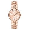 Armani Exchange Ladies Watch Ax4408 Rose Gold Dial Quartz