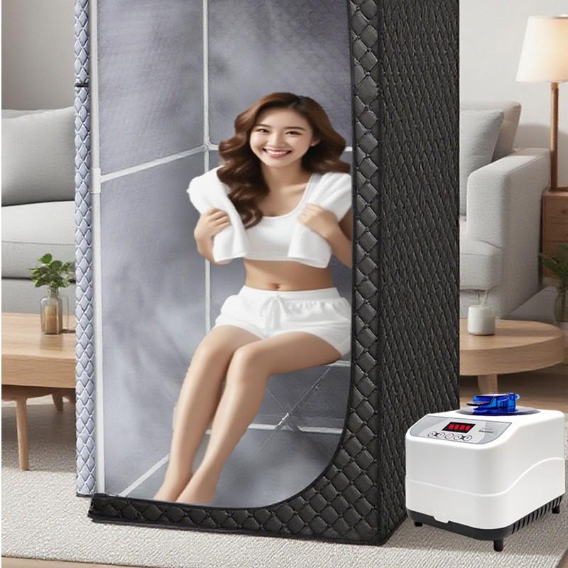 Multi-functional Foldable Sauna Steam Bath Box for Home Use