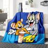Tom Jerry'S Cheese Adventure Flannel Blanket Super Soft Warm Cozy Blanket For Sofa Bed Office Travel Allseason Home Decor Gift