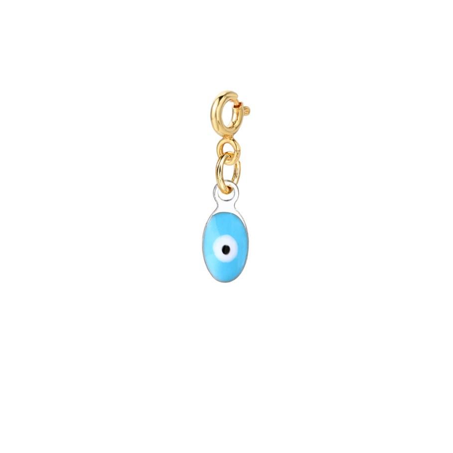 Punk Y2K Pendant Charm For Women Men Devil Eye Personality Fashion Stainless Steel DIY Making Jewely Accessories Wholesale