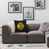Camino De Santiago Symbol Yellow Scallop Shell Square Pillowcase Cushion Cover Pillow Case Throw Pillow Cover for Home Sofa