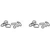 Innovative 12X Oil Cooler Gasket Seal With Filter Housing Gasket Set Fit For Mini Cooper 07-16 11427557009 11427557010