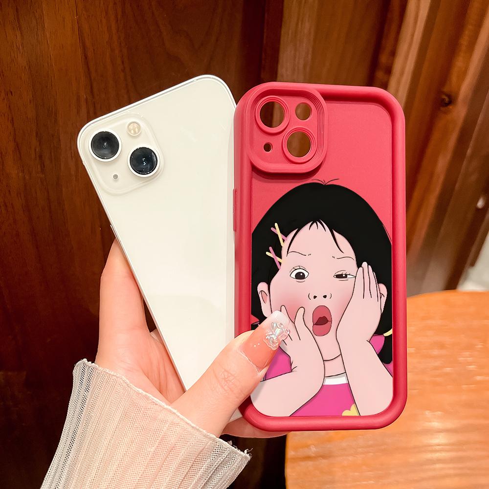 Coque de protection antichoc en silicone souple avec motif de dessin animé pour Huawei Honor Xiaomi Redmi Samsung