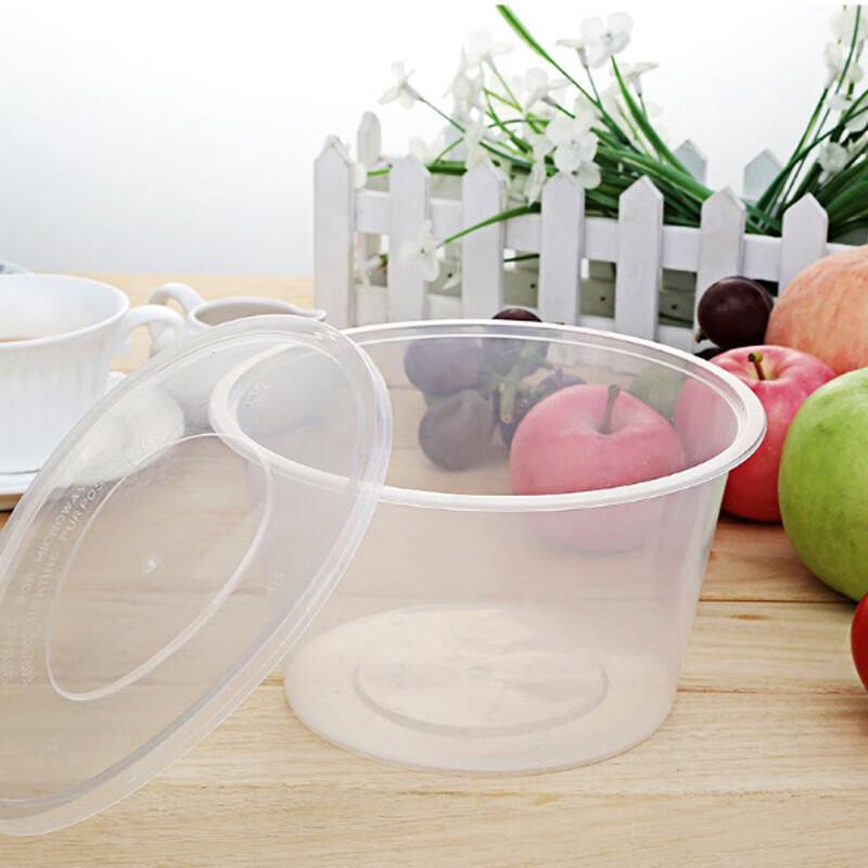 Disposable Round Plastic Lunch Box