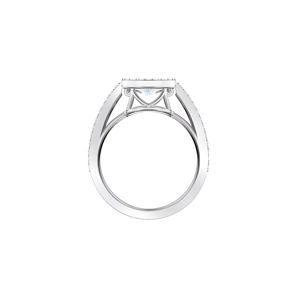 Swarovski Rhodium plated Rings Womens Silver