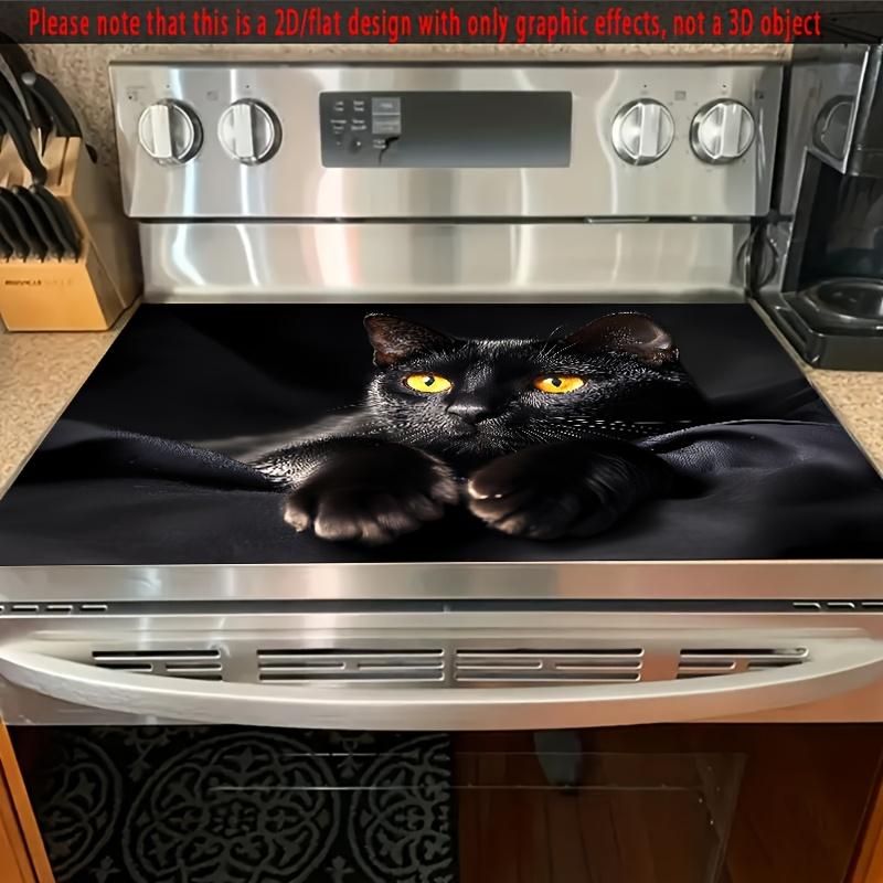 1Pcs Rubber Drying Mat With Cat Print For Coffee Shop Restaurant Kitchen Carpet Tableware Durable Diatom Mud Table Mat Pet Mat Coffeeware