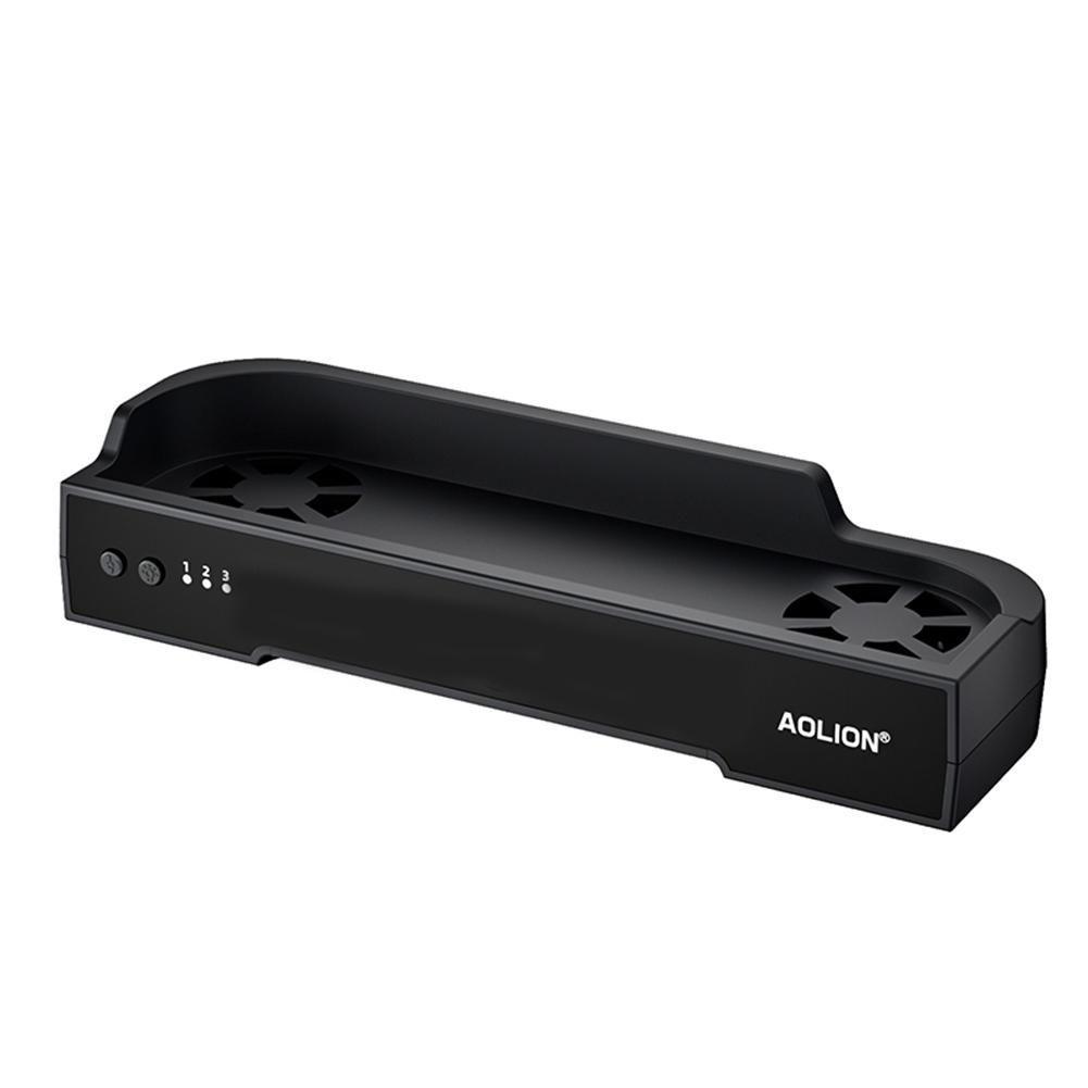 

RGB Cooling Fan for Switch 2 Host Heat Dissipation Base Wall Hanging Bracket 3 Gears Wind Speed Rapid Cooling NGC/HUB Expansion