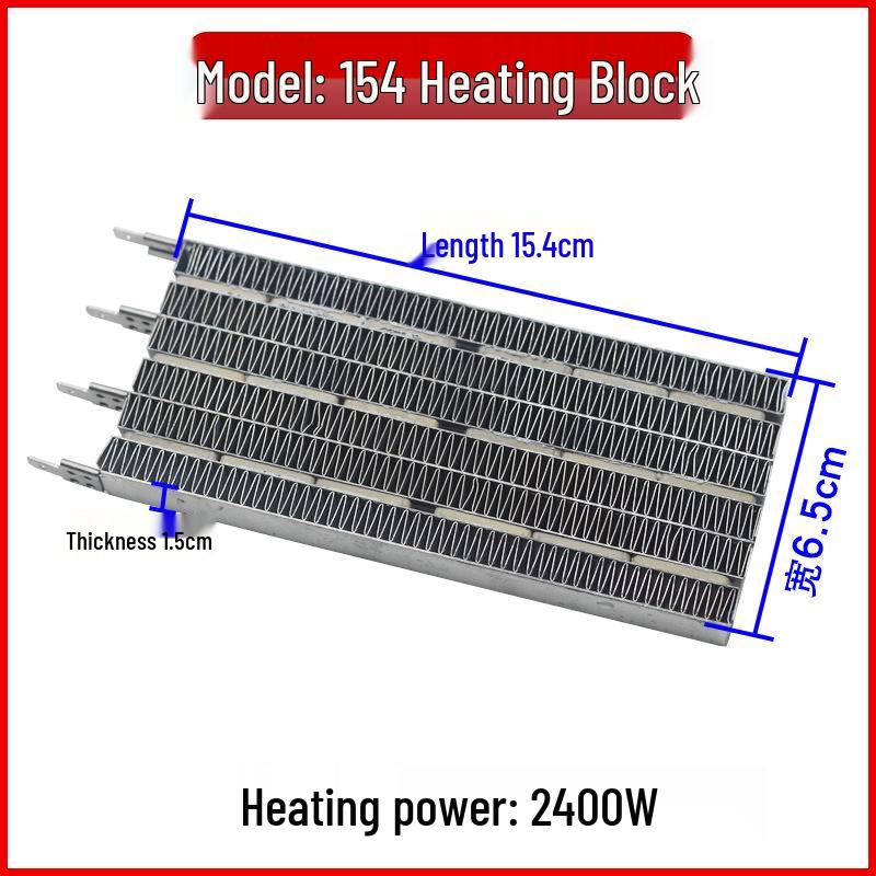 220V Ceiling-Mount PTC Ceramic Bathroom Heater with 65mm Warm Air Blower
