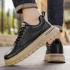 New Men's Classic Fashion Low Top Thick Sole Skateboarding Shoes Comfortable Soft Sole Basketball  Sneakers