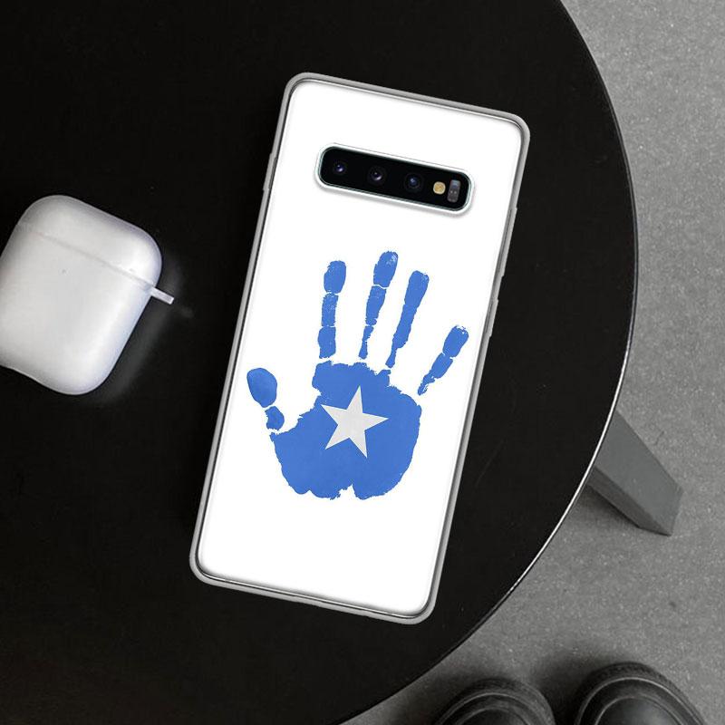 Somali Somalia National Flag Phone Case Cover for Samsung Galaxy S26 S25 Edge S24 S23 Ultra S22 Plus S21 FE S20 + Art Customized