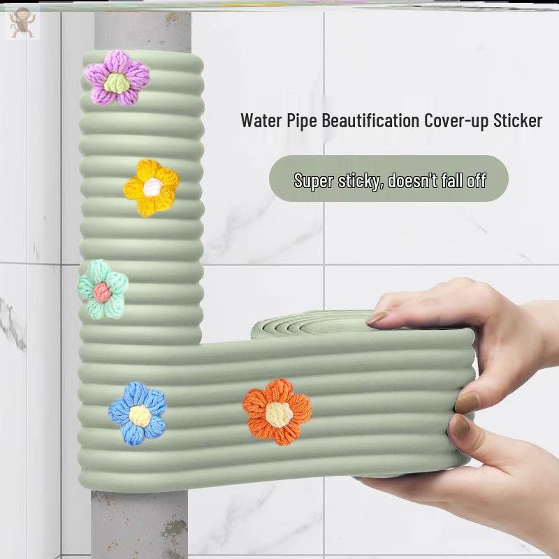 Decorative Sleeve for Concealing Gas and Downpipes