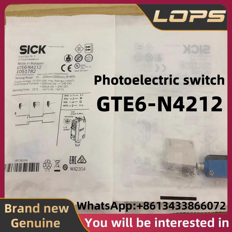 GTB6-P4211 P4212 N4211 N4212 P4231 GTE6-N4211 N4212 P4211 P4212 P4231 N4112 P4112 Genuine SICK photoelectric switch sensor