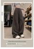 La Chapelle Women's High-Waisted Relaxed Fit Cargo Trousers