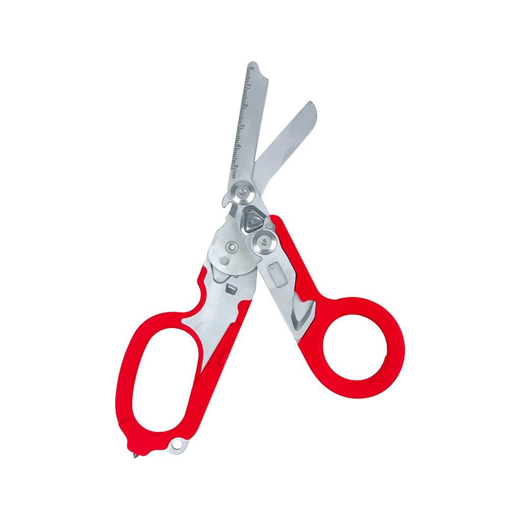 Forbici Raptor in Acciaio Inossidabile 420HC, Pinze Tattiche Multifunzione con Custodia in Kydex